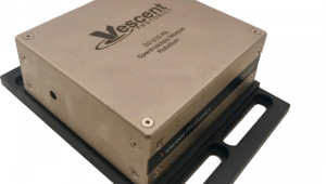 Module spectroscopique de référence par absorption saturée pour étalonnage sur une fréquence optique.