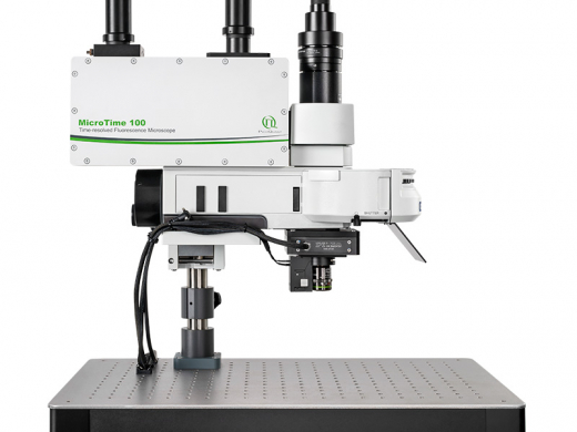 Microscope droit de photoluminescence compact